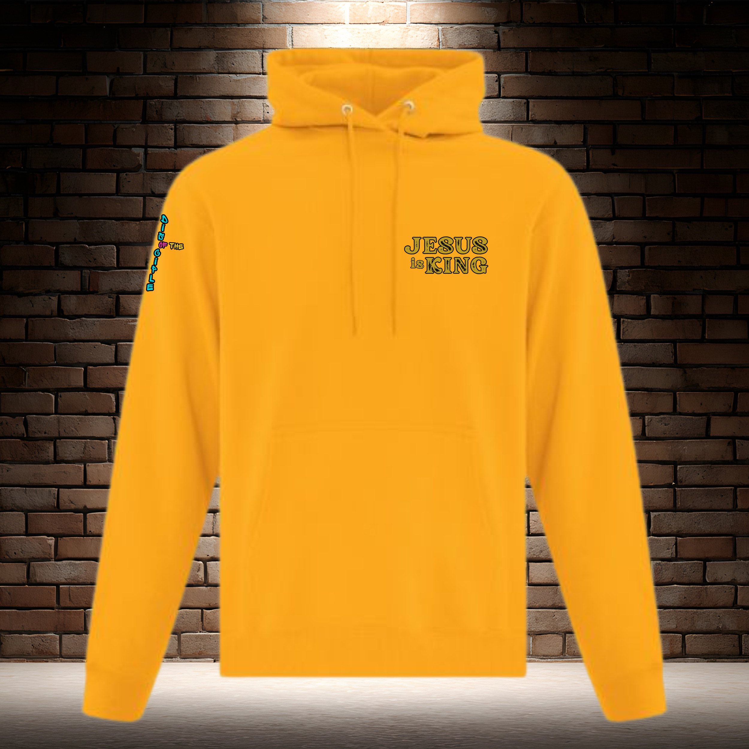 Jesus Is King - Rustic Gold