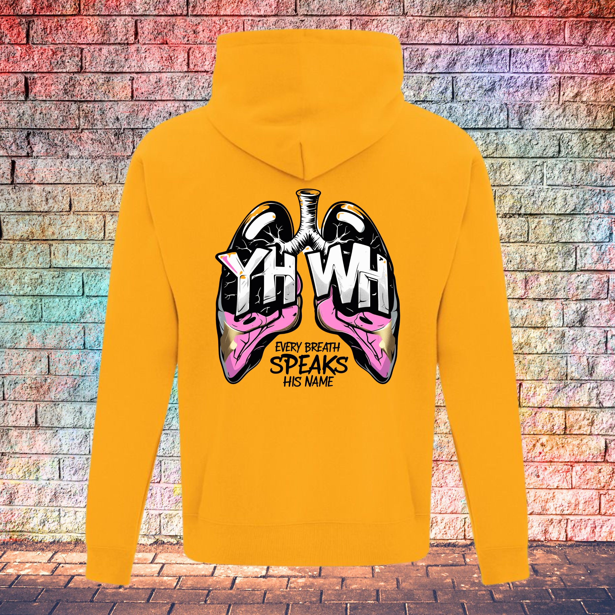 Yahweh Every Breath Speaks His Name - Youth Hoodie