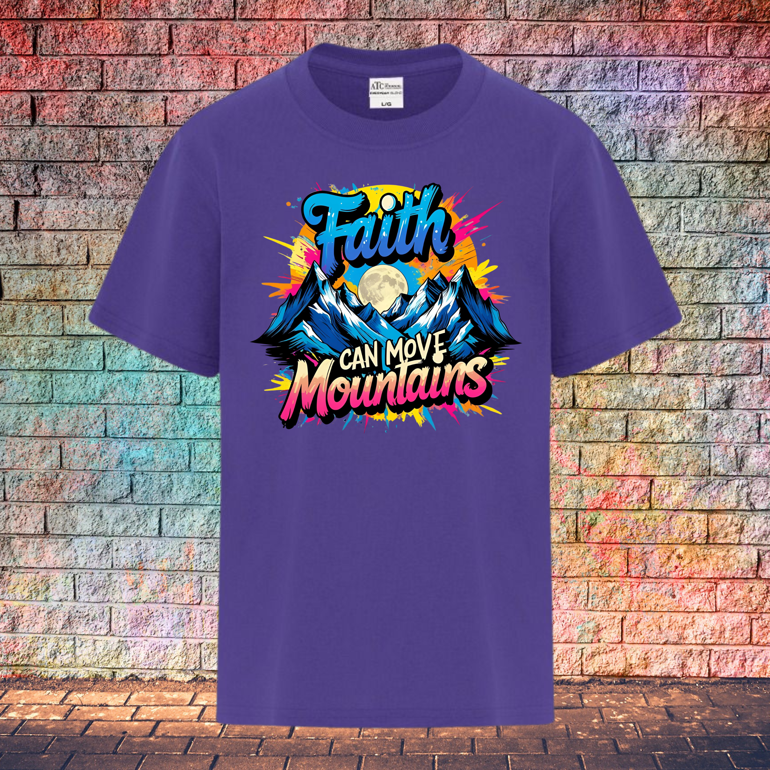 Faith Can Move Mountains - Youth T-Shirt
