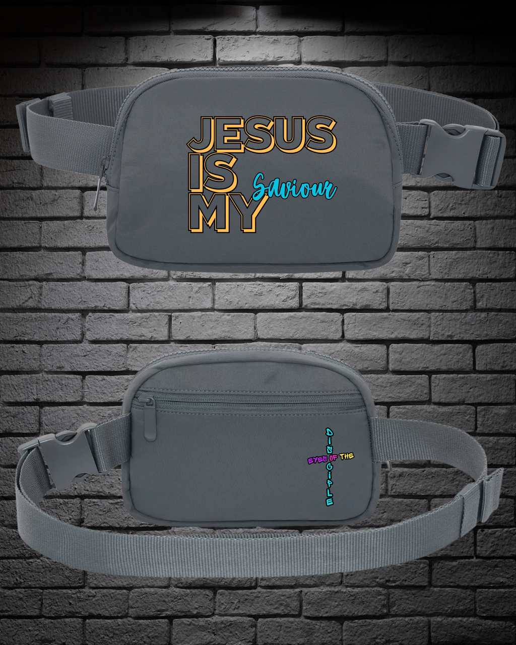 Storm Grey - Cross Body / Hip Bag