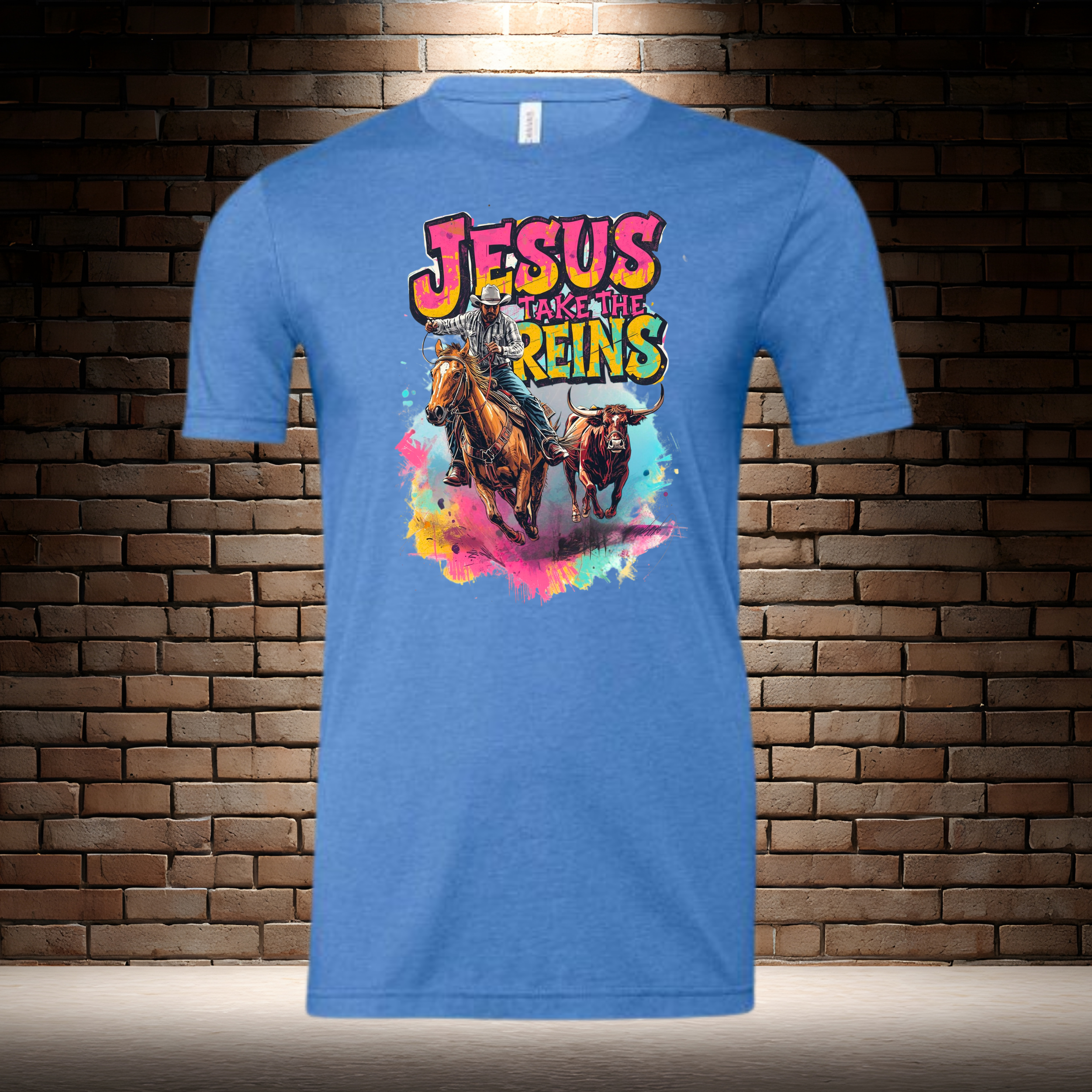 Jesus Take The Reins / Cowboy and Bull