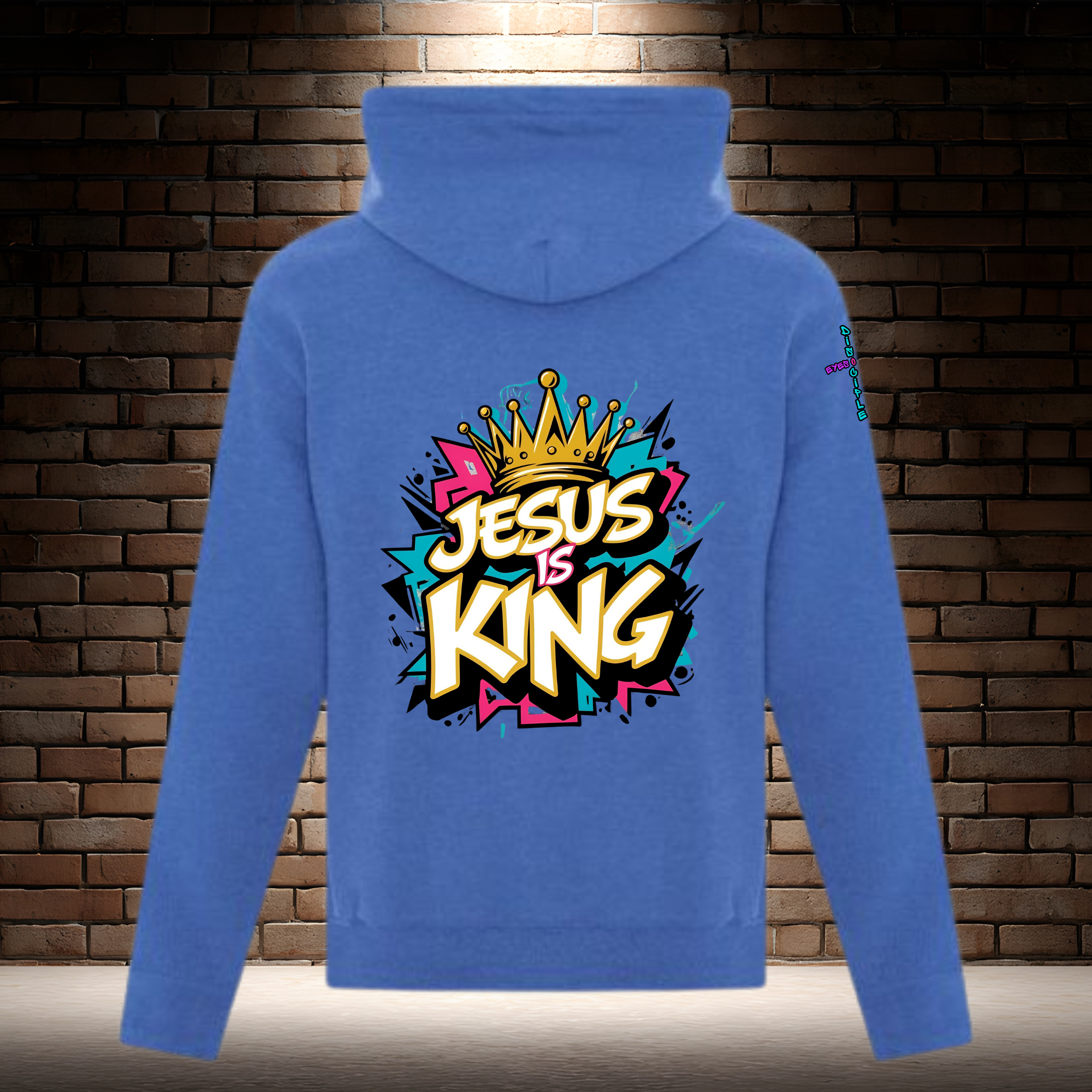 Jesus Is King - Color Burst