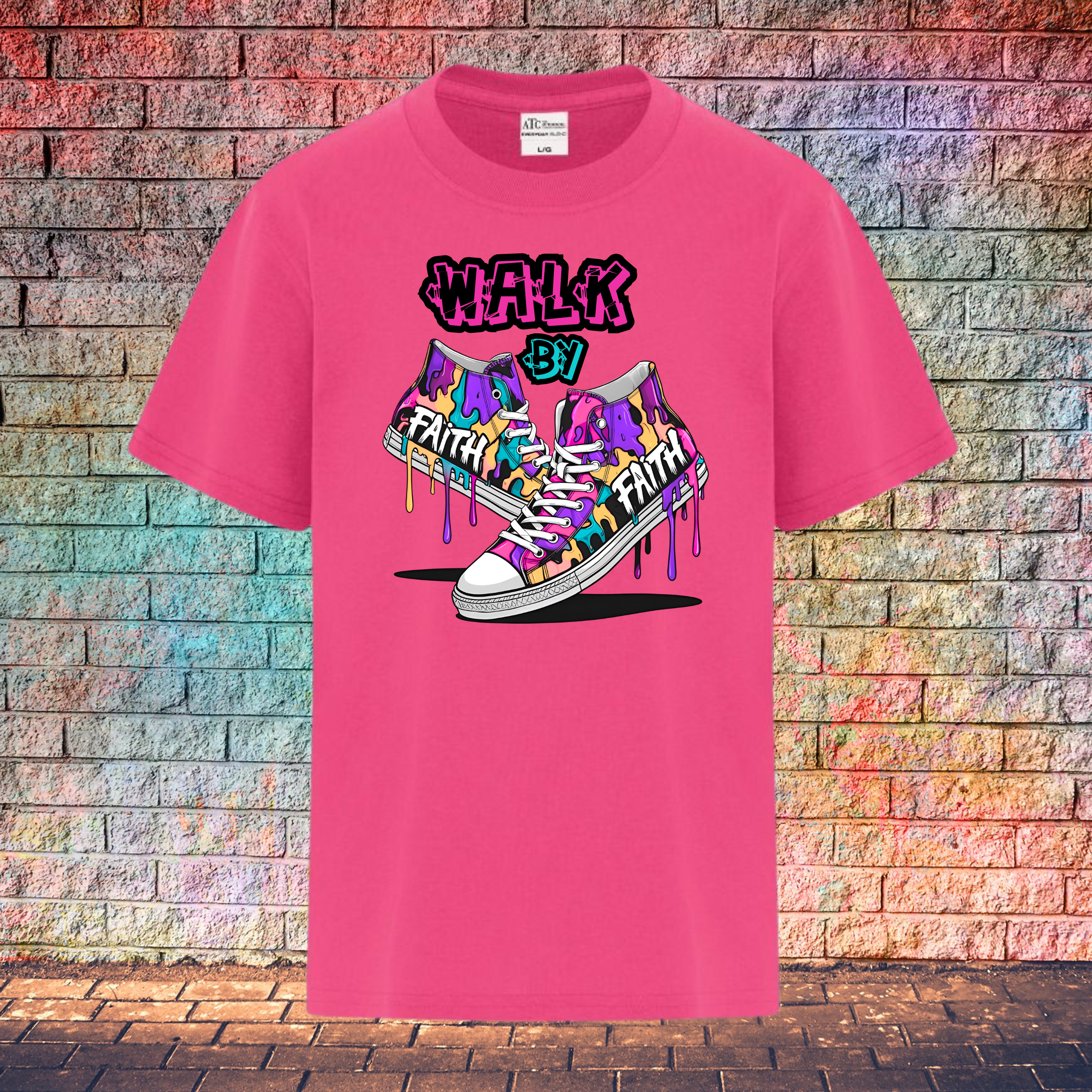 Walk By Faith / Shoes - Youth T-Shirt