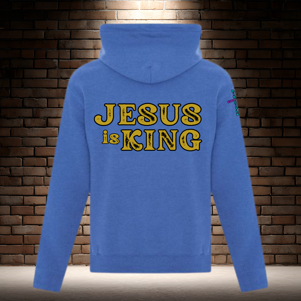 Jesus Is King - Rustic Gold