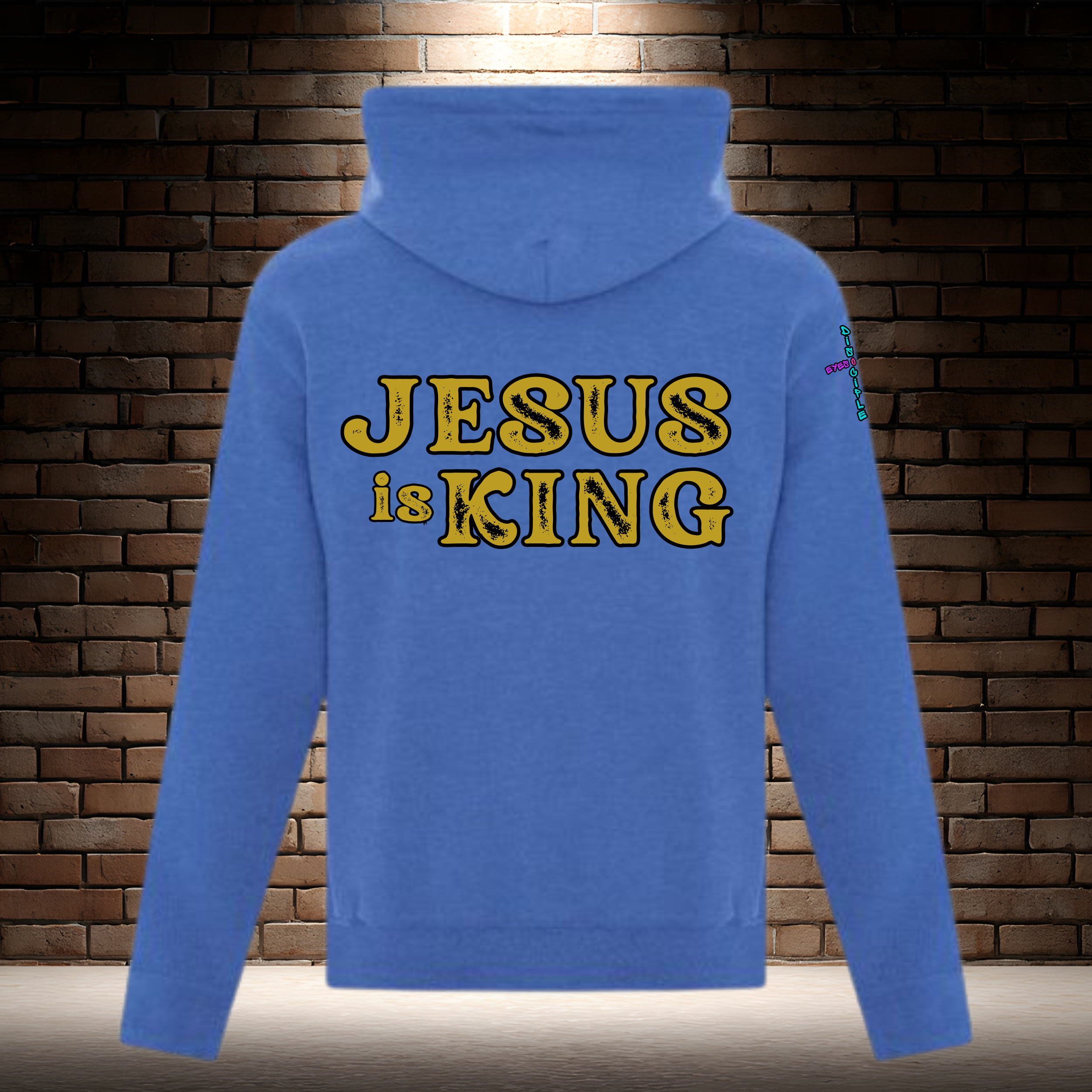 Jesus Is King - Rustic Gold