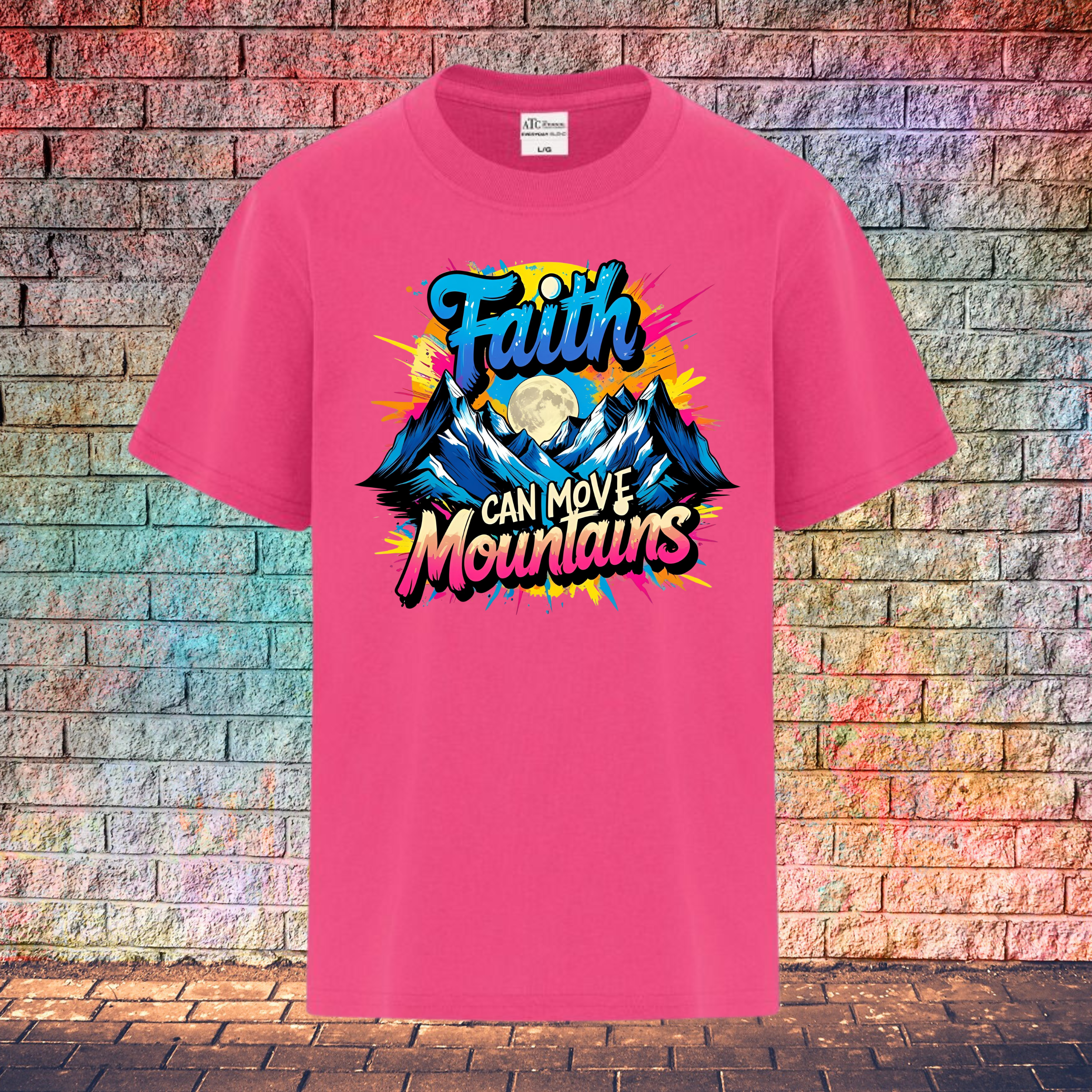 Faith Can Move Mountains - Youth T-Shirt