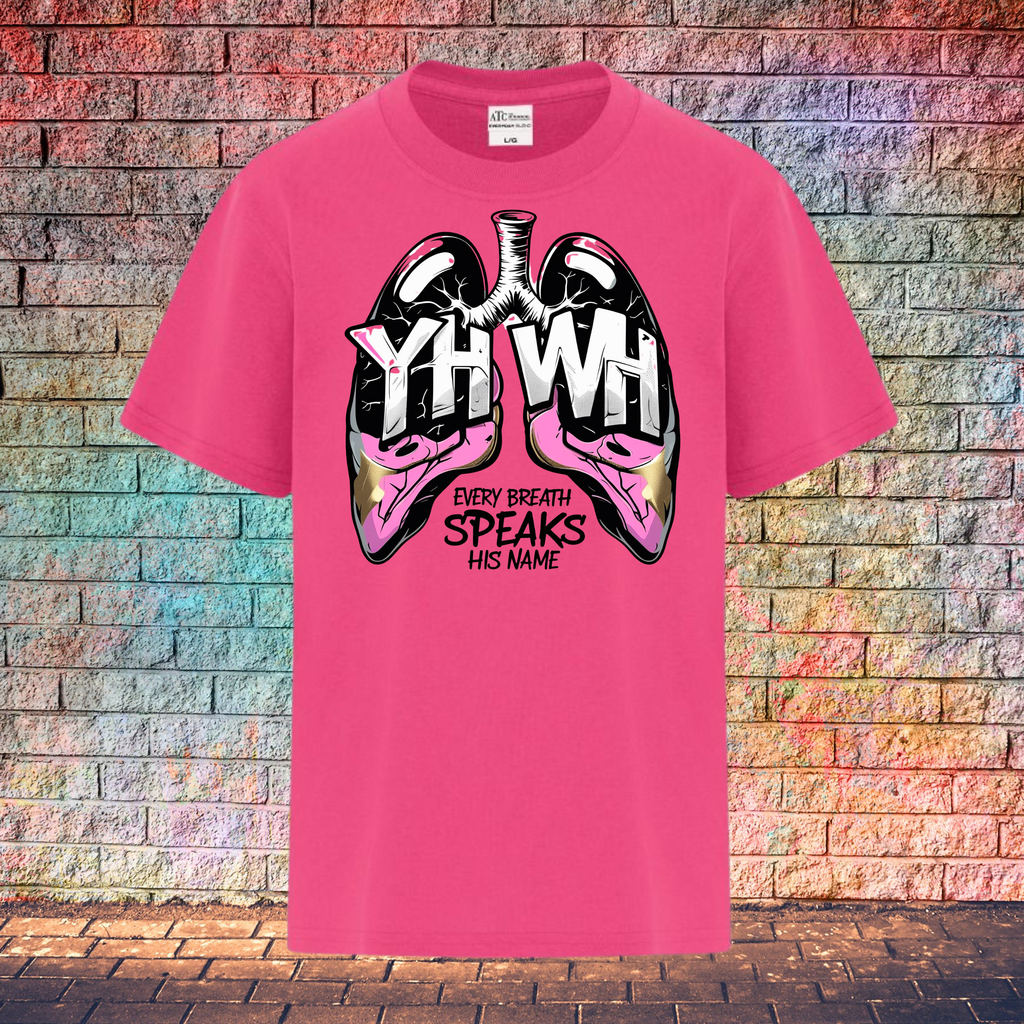 Yahweh Every Breath Speaks His Name - Youth T-Shirt